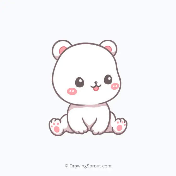 Bear cub with big eyes