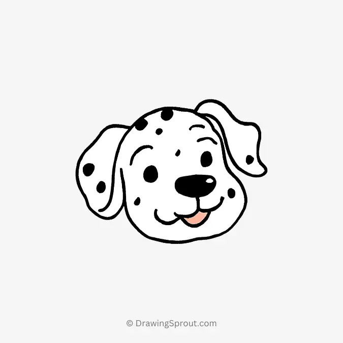 Dalmatian Face