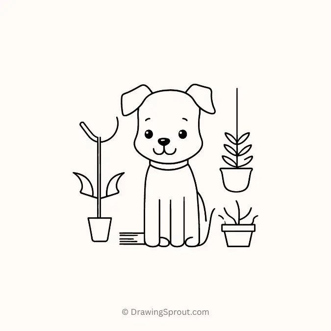 Dog as a Gardener
