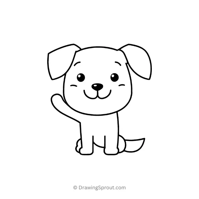 funny dog weaving hello