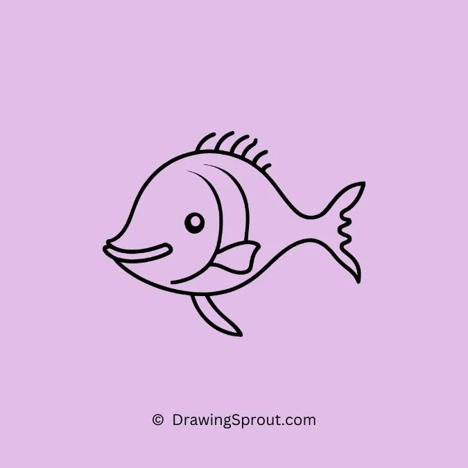 Fish with Curly Fins