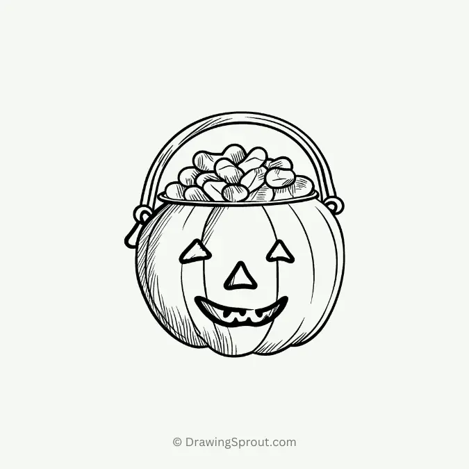 Pumpkin Candy Bucket