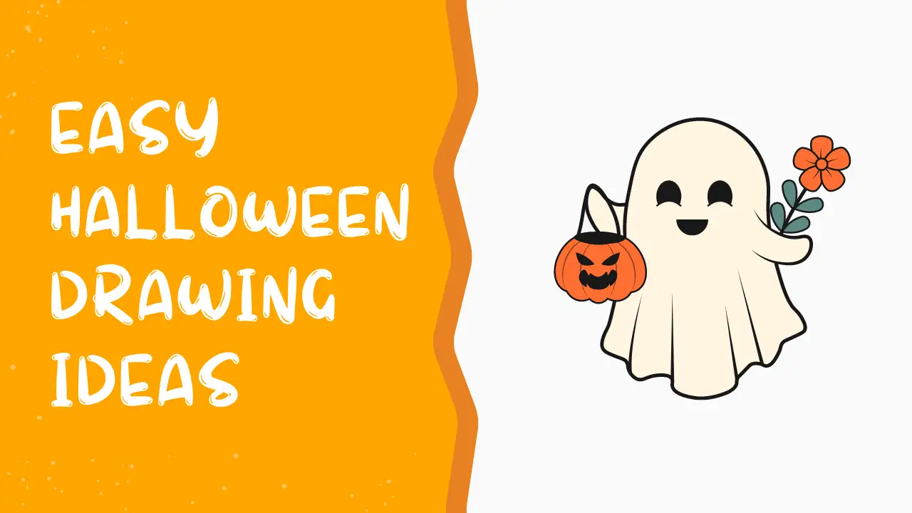 40 Easy And Cute Halloween Drawing Ideas For Spooky Fun 8829